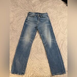 American Eagle Outfitters Blue Straight Jeans